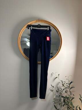 Spanx NWT Lapis Night Velvet High-Rise Full Length Leggings - Size Medium